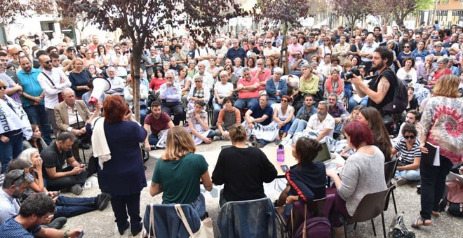 Asamblea de Más Madrid para debatir si se presentan a las elecciones generales. / MÁS MADRID