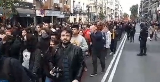 Manifestación en Madrid por la amnistía de los presos del 'procés'