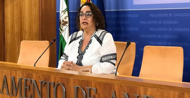 Ángela Aguilera, portavoz de Adelante Andalucía