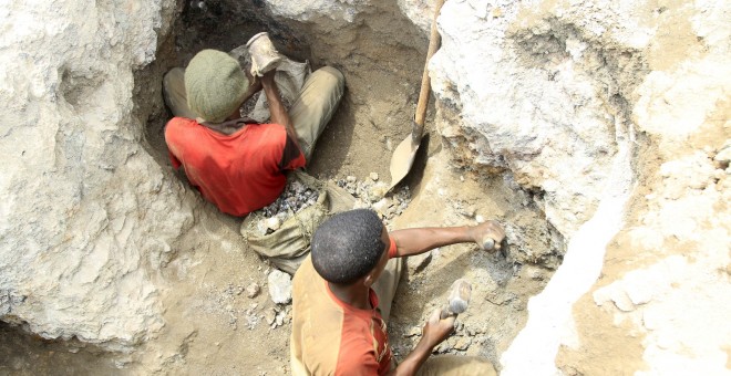 Familias del Congo demandan a las principales empresas tecnológicas del mundo por esclavitud infantil. / Europa Press