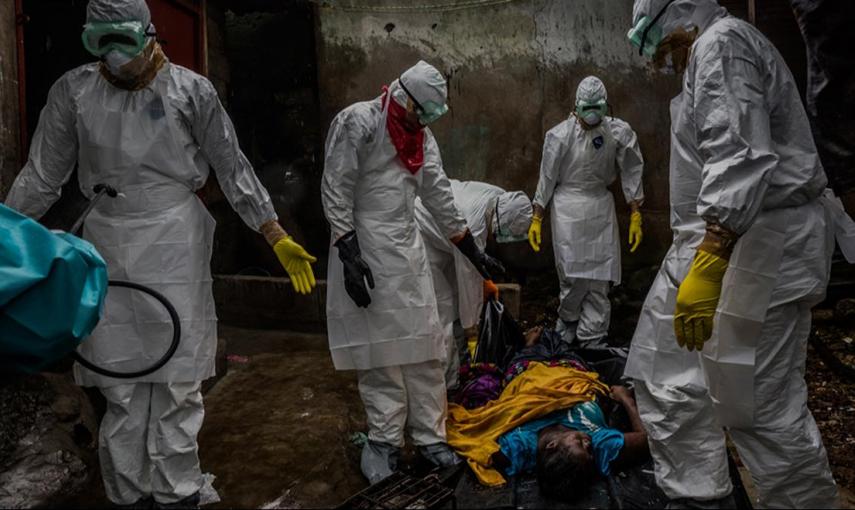 El New York Times ha recibido el premio Pulitzer por la cobertura fotográfica de la epidemia del ébola en África Occidental realizada por Daniel Berehulak. / REUTERS/Daniel Berehulak/The New York Times