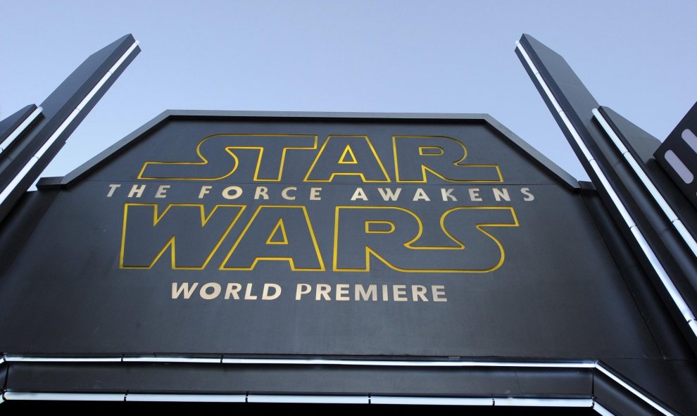 La ciudad de Los Ángeles vivió la esperadísima premiere de El Despertar de la Fuerza, el séptimo episodio de la saga Star Wars.- REUTERS.