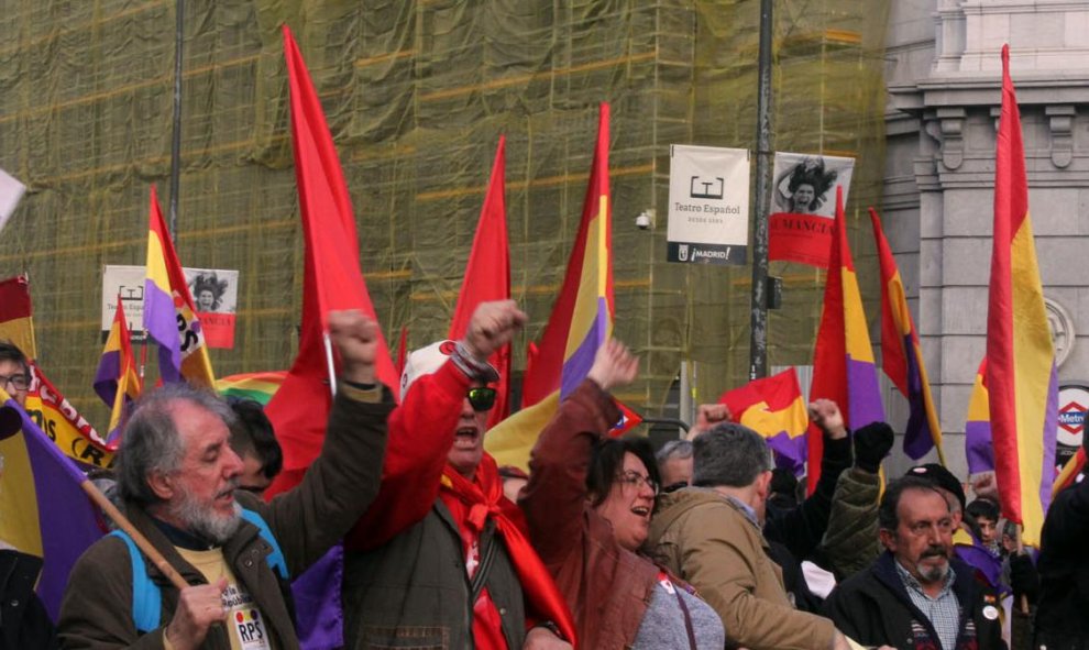 Marcha por la III República en Madrid