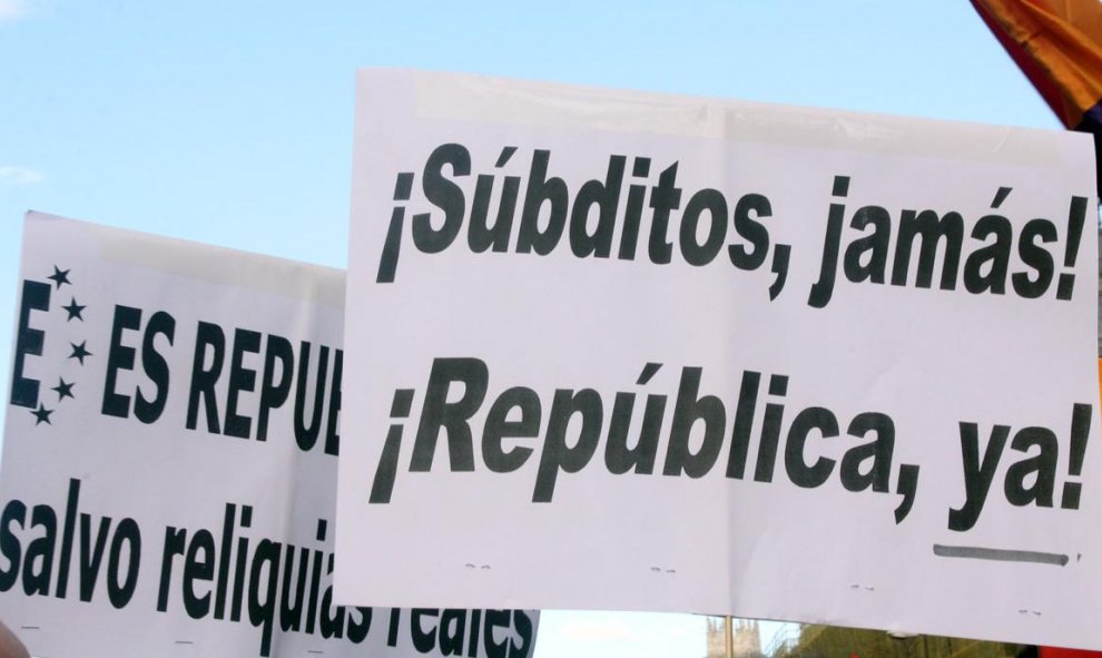 Marcha por la III República en Madrid