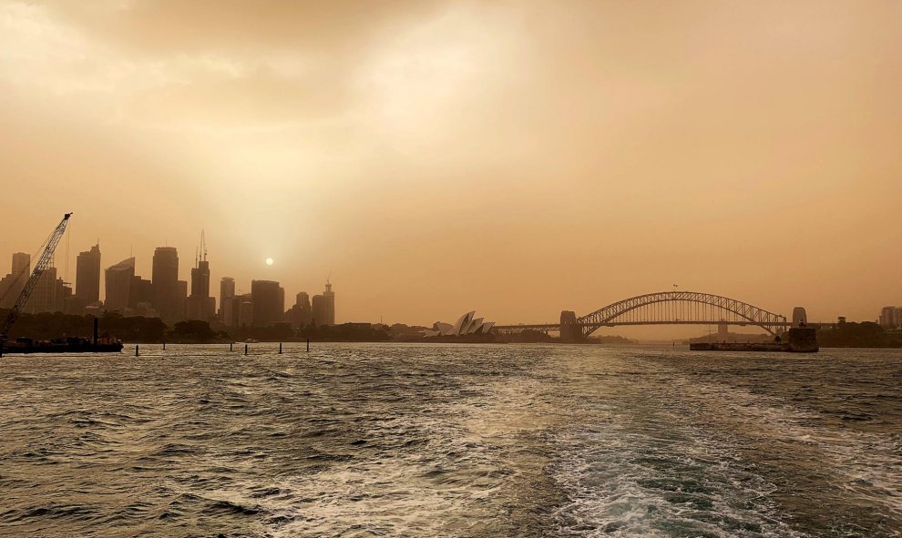 12/11/2019- La contaminación del aire en la ciudad de Sídney, la más poblada de Australia. REUTERS / John Mair