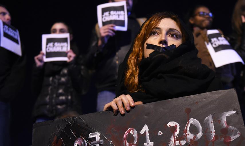 Concentración en Marsella. AFP