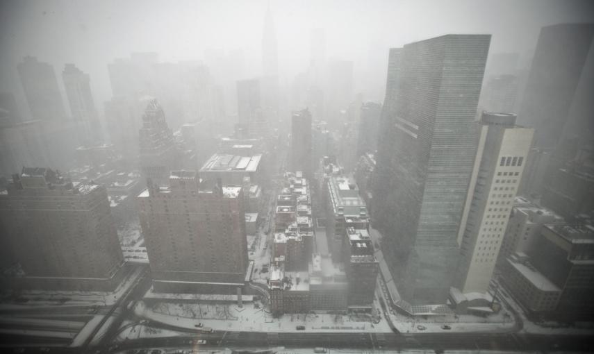 Una zona de Nueva York, vista desde el edificio de la ONU. REUTERS/Carlo Allegri