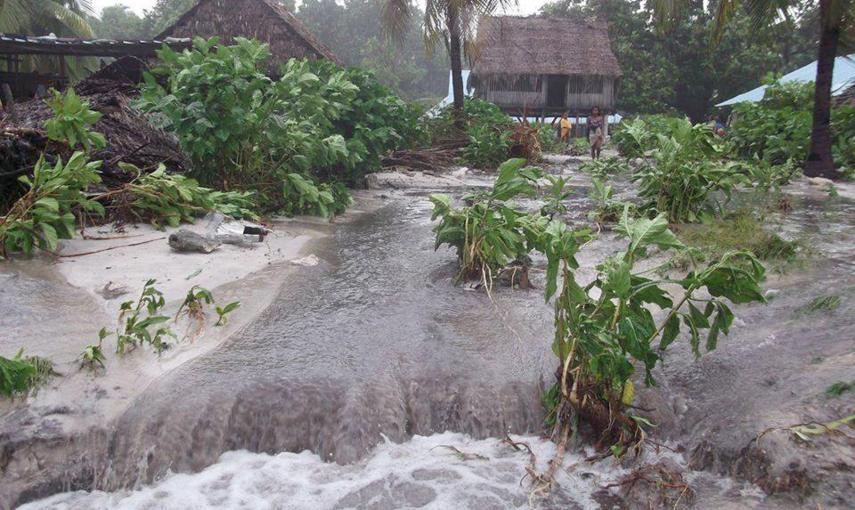 El ciclón 'Pam' es una de las mayores tormentas registradas en el Pacífico Sur en los últimos años. /EFE