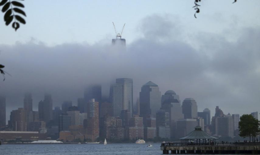 Imagen de la ciudad de Nueva York entre la niebla. /REUTERS