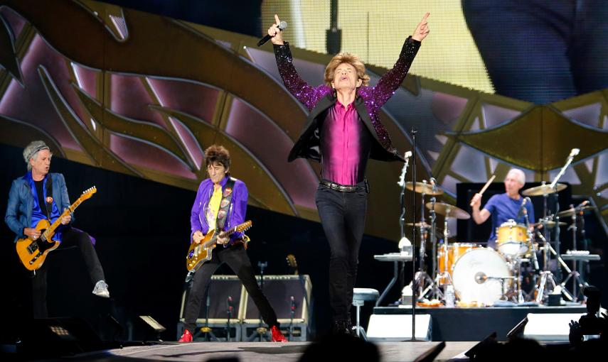 Los Rolling Stones, durante la apertura de su gira por EEUU, en San Diego (California).- MIKE BLAKE (REUTERS)