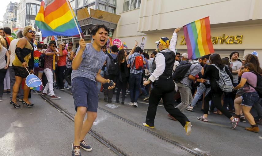 Activistas LGTB Bilbao REUTERS