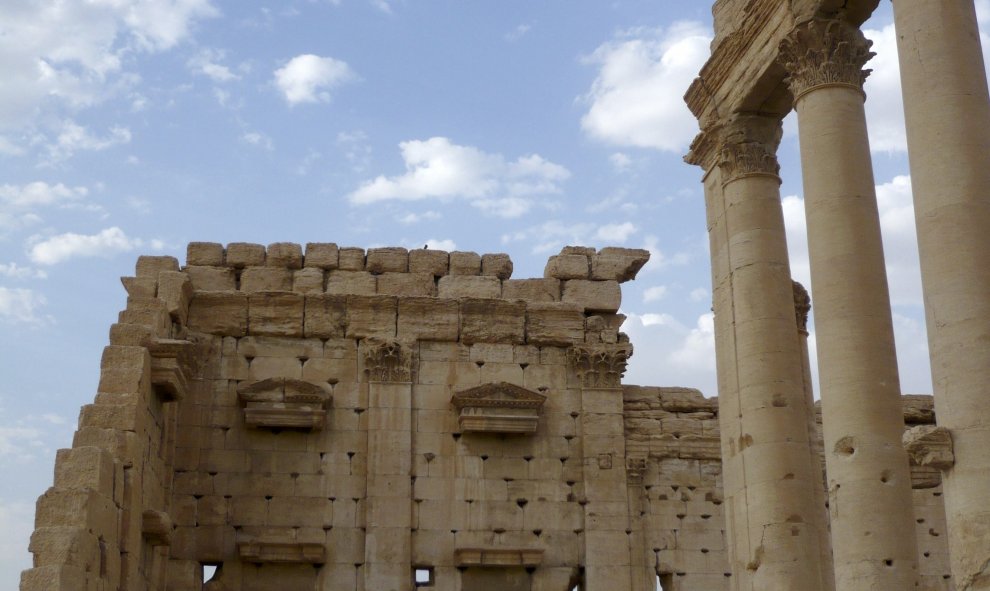 Fotografía de 2010, del Templo de Bel en Palmira (Siria). REUTERS/Sandra Auger