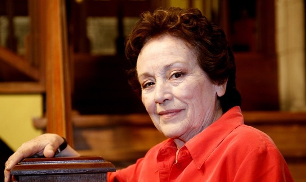 Amparo Baró San Martín, actriz española que desarrolló su carrera profesional en el teatro el cine y la televisión. Falleció el 29 de enero de 2015, a los 77 años. /EUROPA PRESS