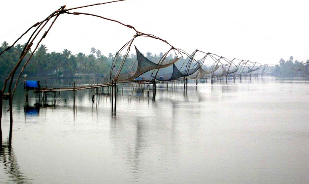 Remanso de aguas de Cochin, en Kerala, India. JOSEPH KAKKASSERY (Ramsar)