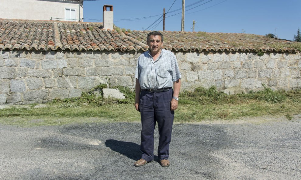 Mariano Rodríguez, exalcalde pedáneo y padre del actual. / J. GÓMEZ