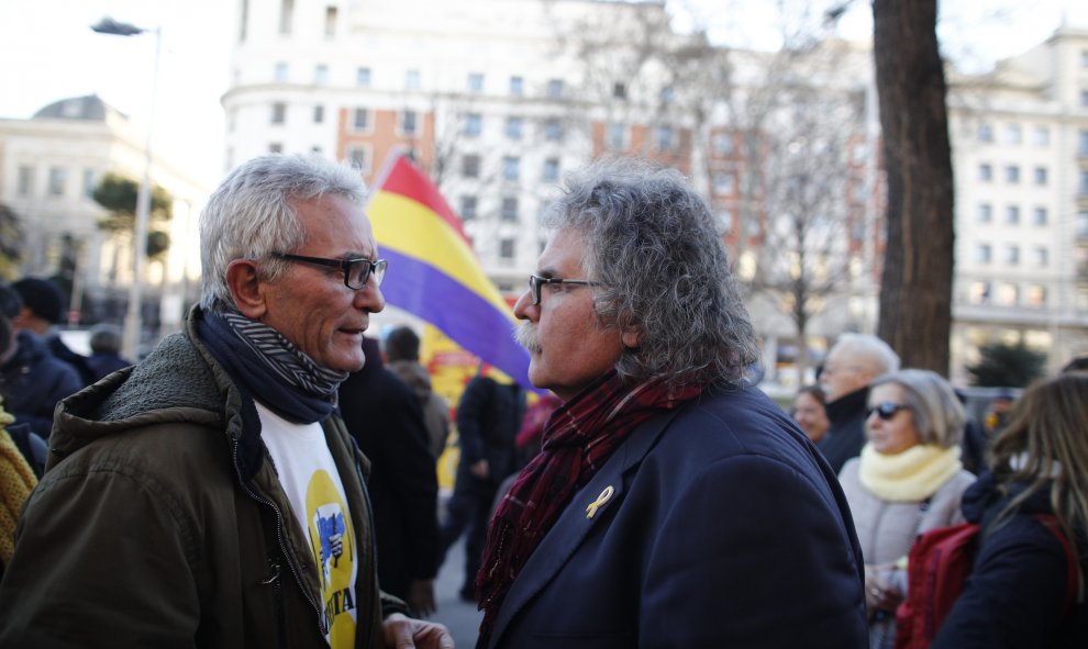 El portavoz de Esquerra Republicana per Catalunya en el Congreso de los Diputados, Joan Tardà