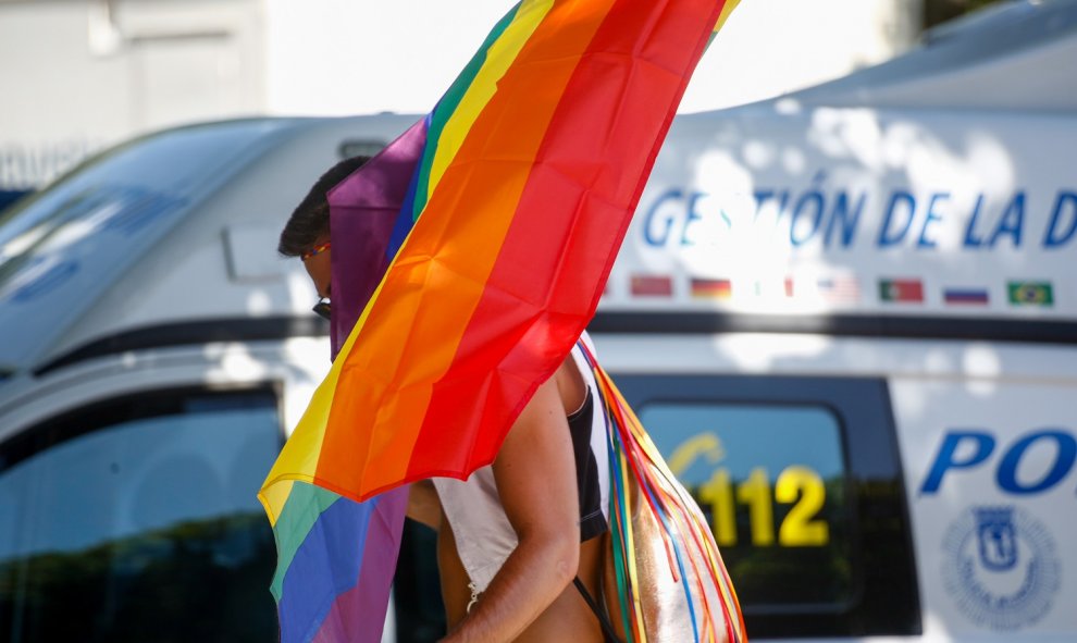 Manifestación estatal del Orgullo LGTBI en Madrid, desde Atocha hasta Colón / Ricardo Rubio, EUROPA PRESS