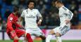 Marcelo, durante el partido ante el Sevilla. EFE/Alberto Martín