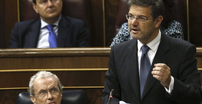 El ministro de Justicia, Rafael Catalá./ EUROPA PRESS