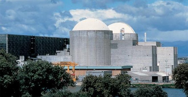 Imagen de la central Nuclear de Almaraz que sigue aún en activo