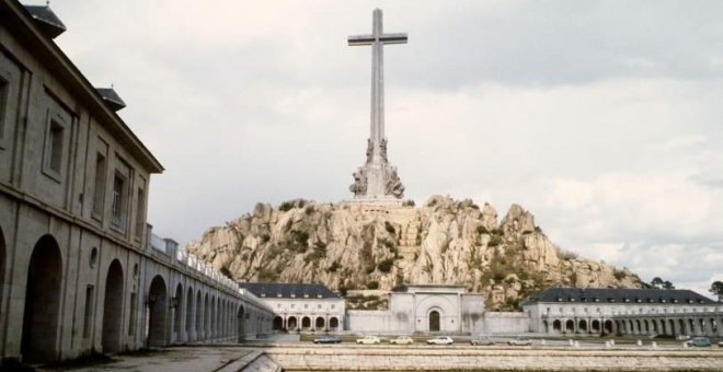 El Valle de los Caídos, en el interior de cuya basílica descansan los restos de más de 33.400 víctimas de la Guerra Civil. EFE