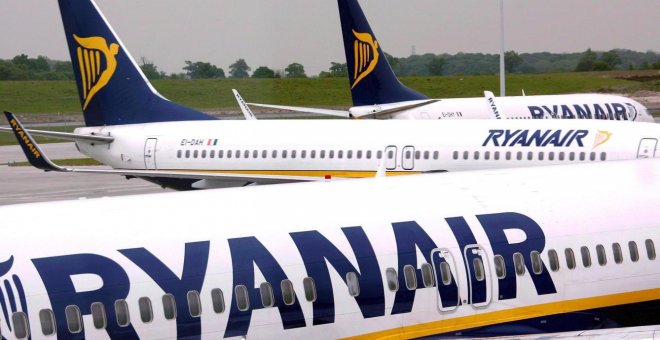 Aviones Ryanair. EFE