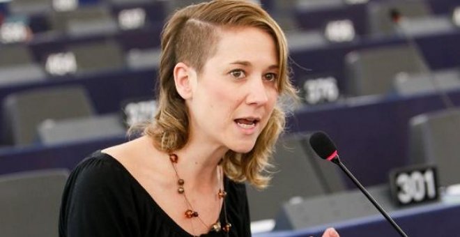 La portavoz de IU en el Parlamento Europa, Marina Albiol.