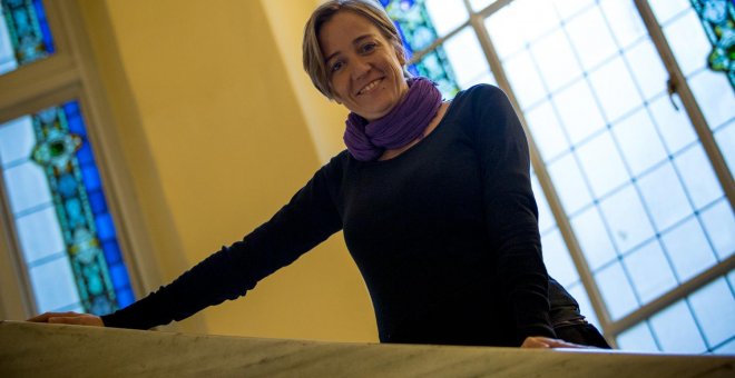 Tania Sánchez, diputada de Podemos en el Congreso.- JAIRO VARGAS