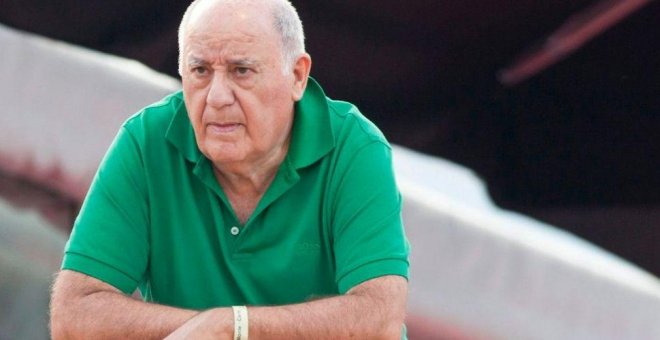 El dueño de Inditex, Amancio Ortega, en una imagen de archivo. EFE