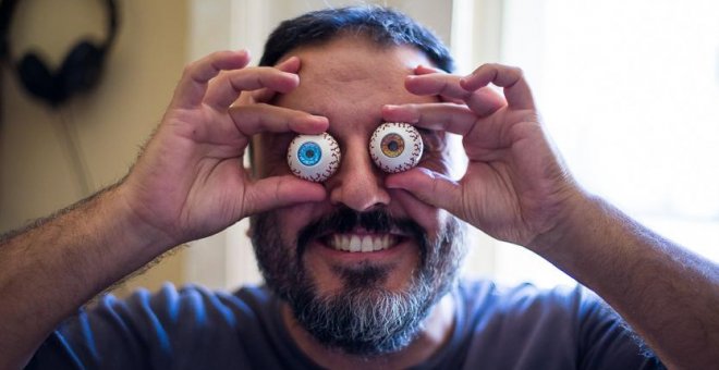 Antonio Martínez Ron, autor de 'El ojo desnudo'