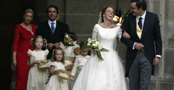 Boda de Ana Aznar y Alejandro Agag.