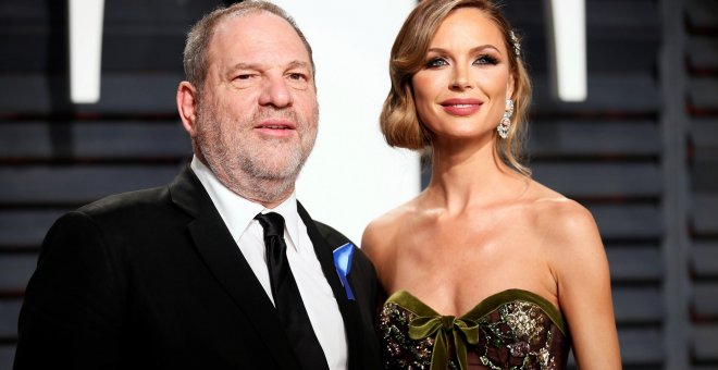 Harvey Weinstein y su mujer Georgina Chapman./REUTERS