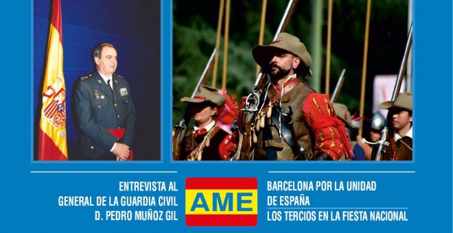 'Militares', la revista ultra editada por la Asociación de Militares Españoles (AME).