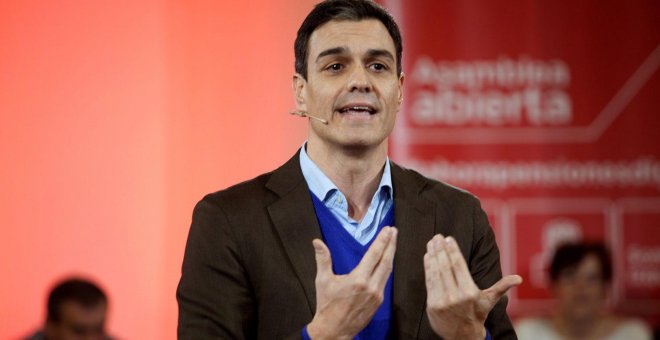 El secretario general del PSOE, Pedro Sánchez.- EFE