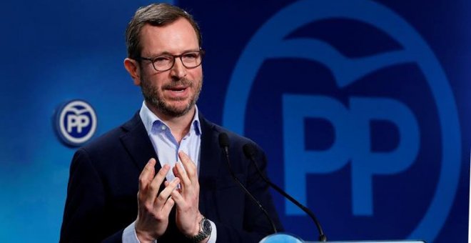 El vicesecretario de Sectorial del PP, Javier Maroto. - EFE