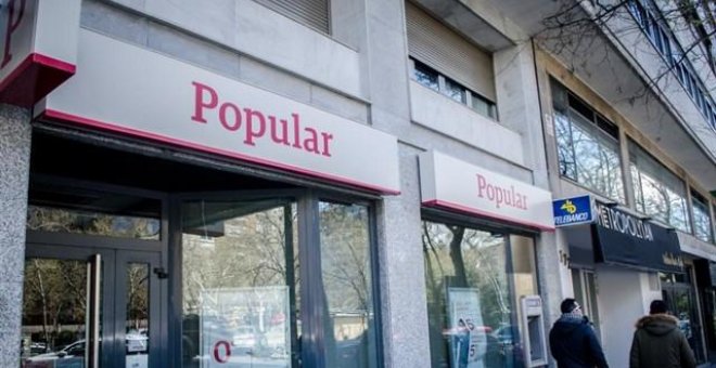 Sucursal del Banco Popular. EUROPA PRESS