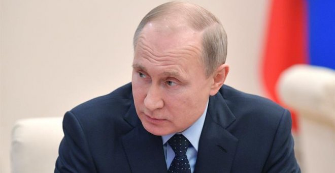 El presidente ruso, Vladímir Putin.- EFE