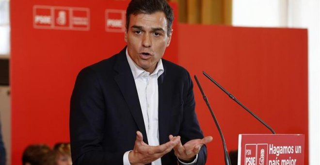 El secretario general del PSOE, Pedro Sánchez.- EFE