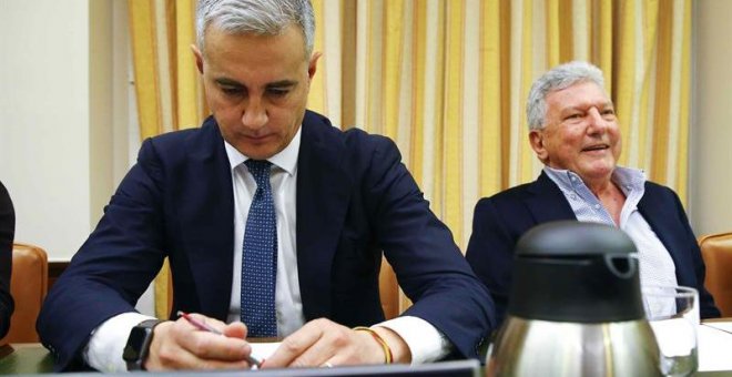 Ricardo Costa, hace unos días en el Congreso. EFE/J.P.Gandul