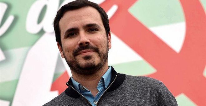 El coordinador general de IU, Alberto Garzón. - EFE