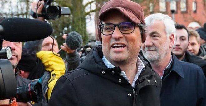 Fotografía de Archivo, tomada el pasado 26 de marzo de 2018, del diputado del PdeCat Quim Torra. - EFE