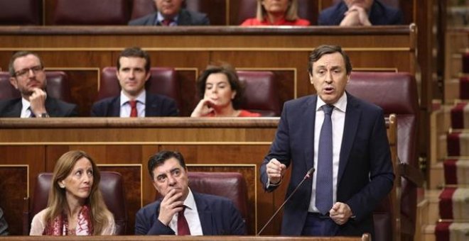 Rafael Hernando, portavoz del Partido Popular. - EUROPA PRESS