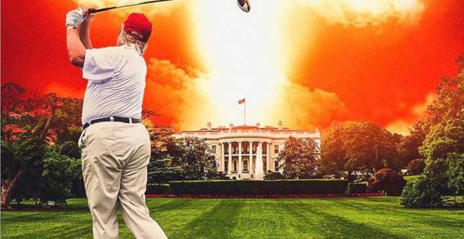 Cartel de 'Fahrenheit 11/9', una película de Michael Moore contra Donald Trump