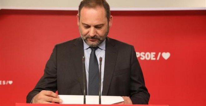 Imagen del ministro de Fomento, José Luis Ábalos. EUROPA PRESS