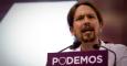 Pablo Iglesias, líder de Podemos, en el encuentro de este sábado. JAIRO VARGAS