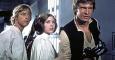 Mark Hamill, Carrie Fisher y Harrison Ford, en la primera trilogía de 'Star Wars'.