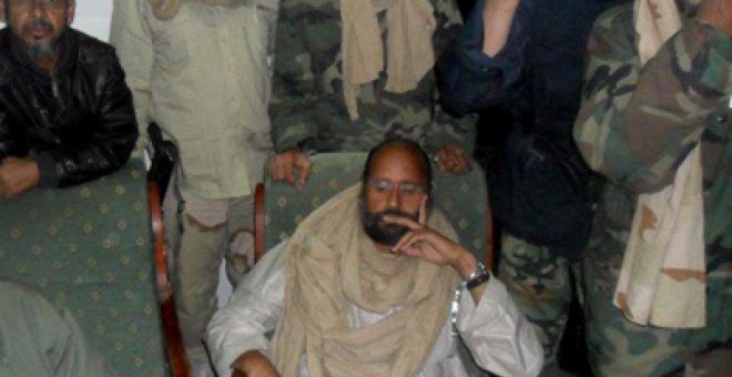 Saif al Islam Gadafi.