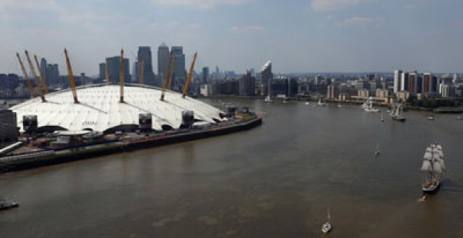 Zona muy cercana a donde se sitúa el nuevo teleférico de Londres.