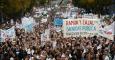 Una de las últimas marchas de la 'marea blanca', en Madrid, el pasado 18 de noviembre.