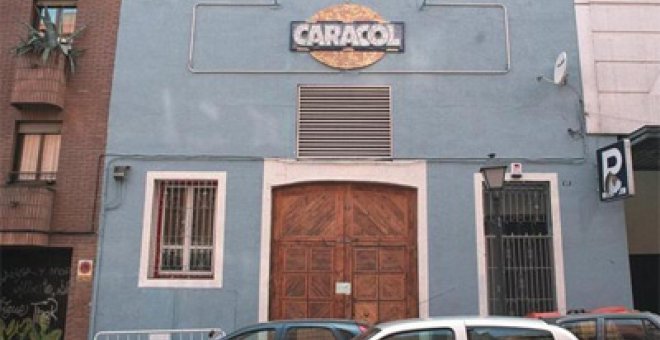 Imagen de la fachada de la sala Caracol. EFE